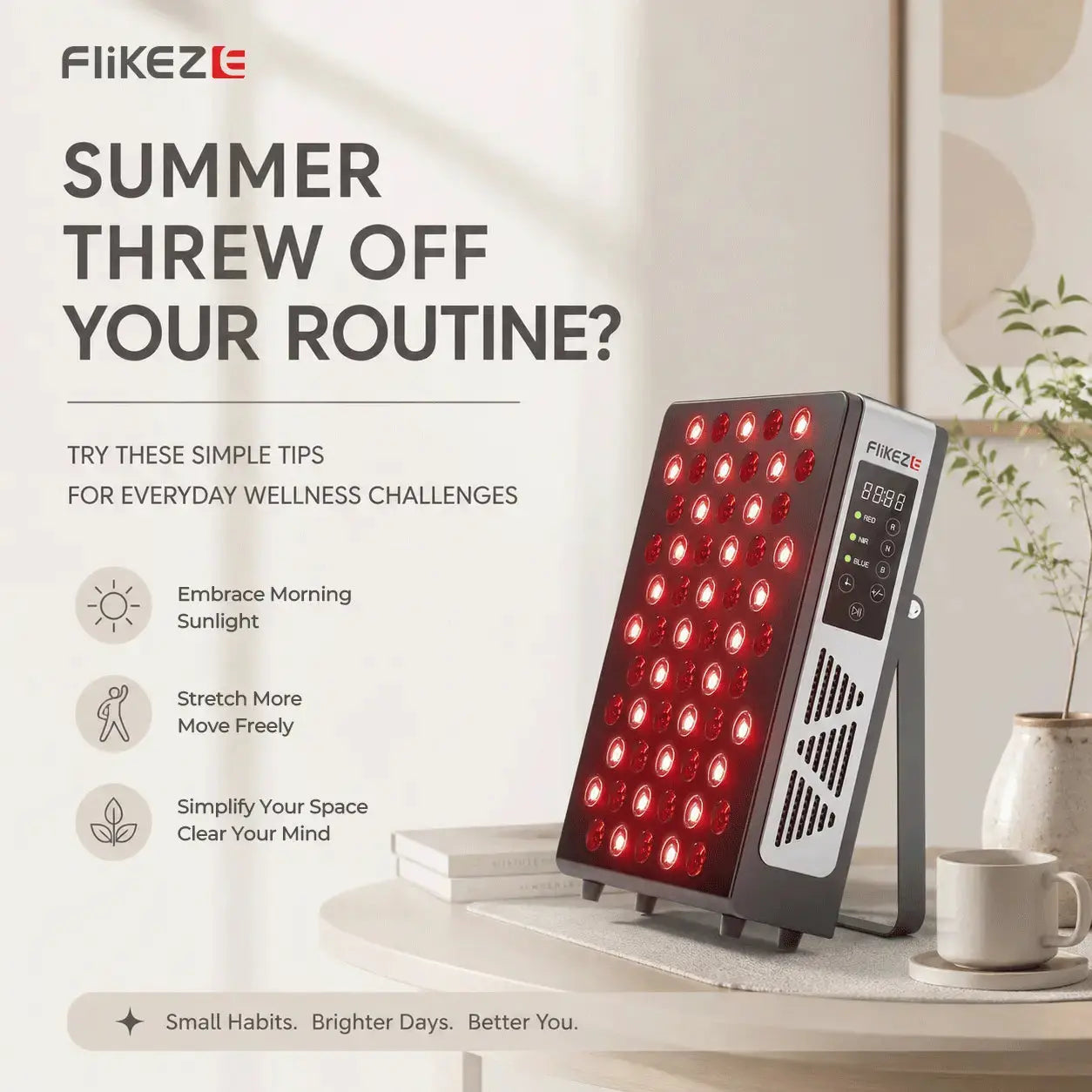 Summer Threw Off Your Routine? Try These Simple Tips for Everyday Wellness Challenges Flikeze