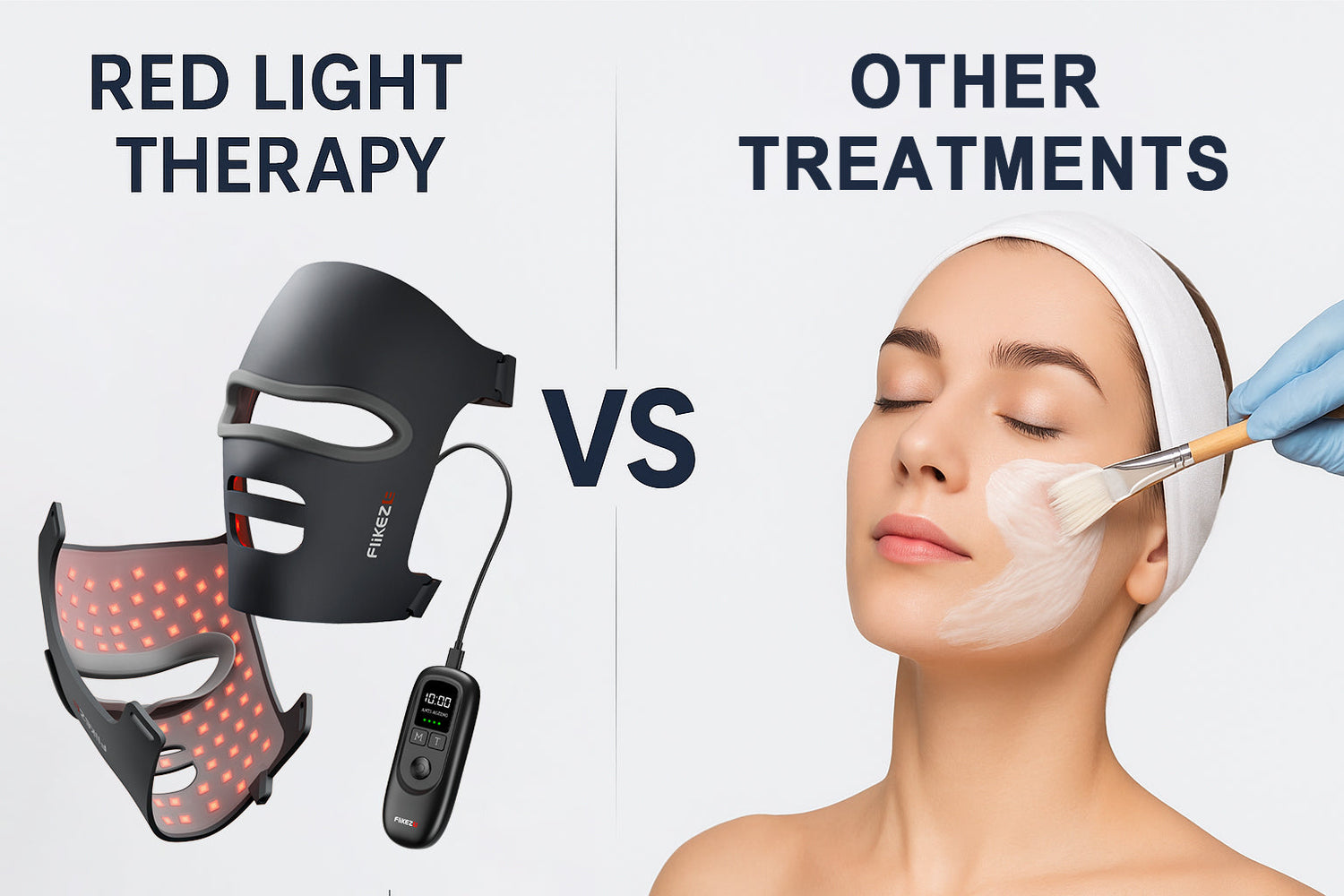 Red Light Therapy vs. Other Skin Treatments: A Head-to-Head Comparison
