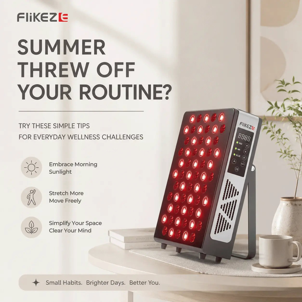 Summer Threw Off Your Routine? Try These Simple Tips for Everyday Wellness Challenges Flikeze