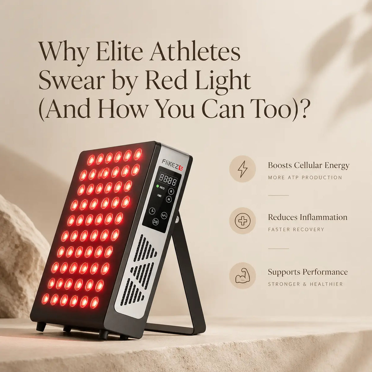 The Guide to Beating DOMS: Why Elite Athletes Swear by Red Light (And How You Can Too) Flikeze