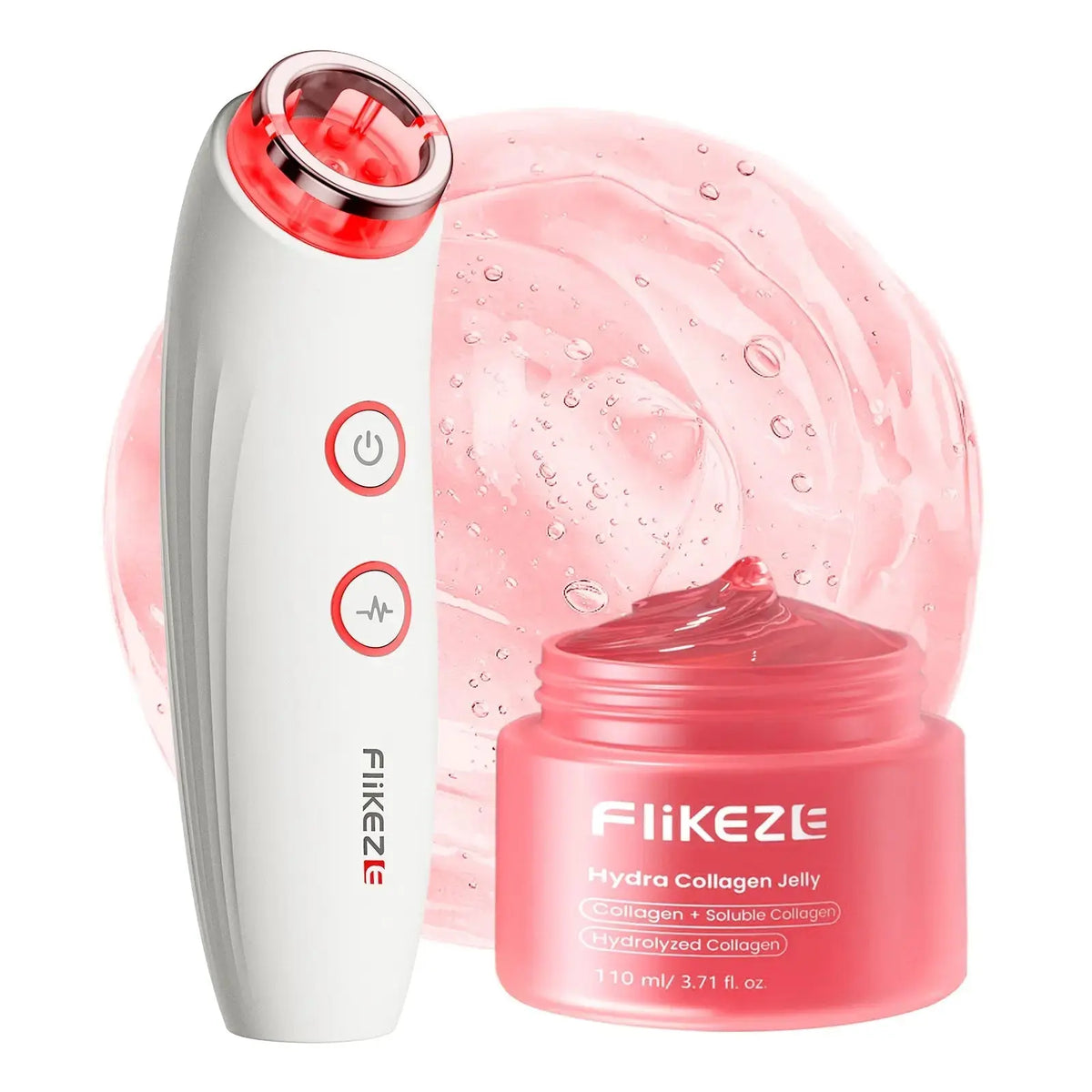 FliKEZE VacuLift Trio FliKEZE#Package_Device + Hydra Collagen Jelly