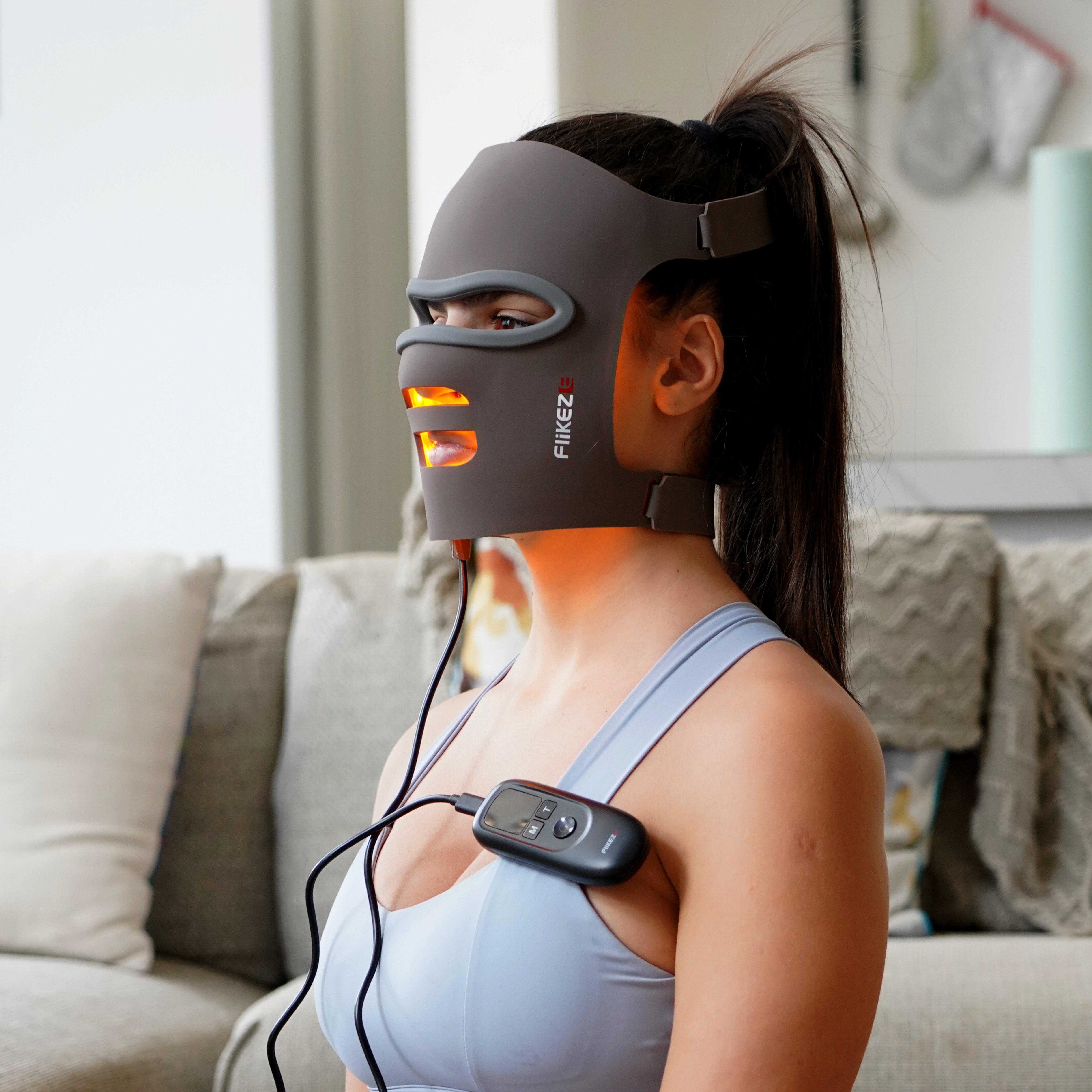 FliKEZE PhotonMask Quint - Advanced 5-Core LED Light Therapy Mask