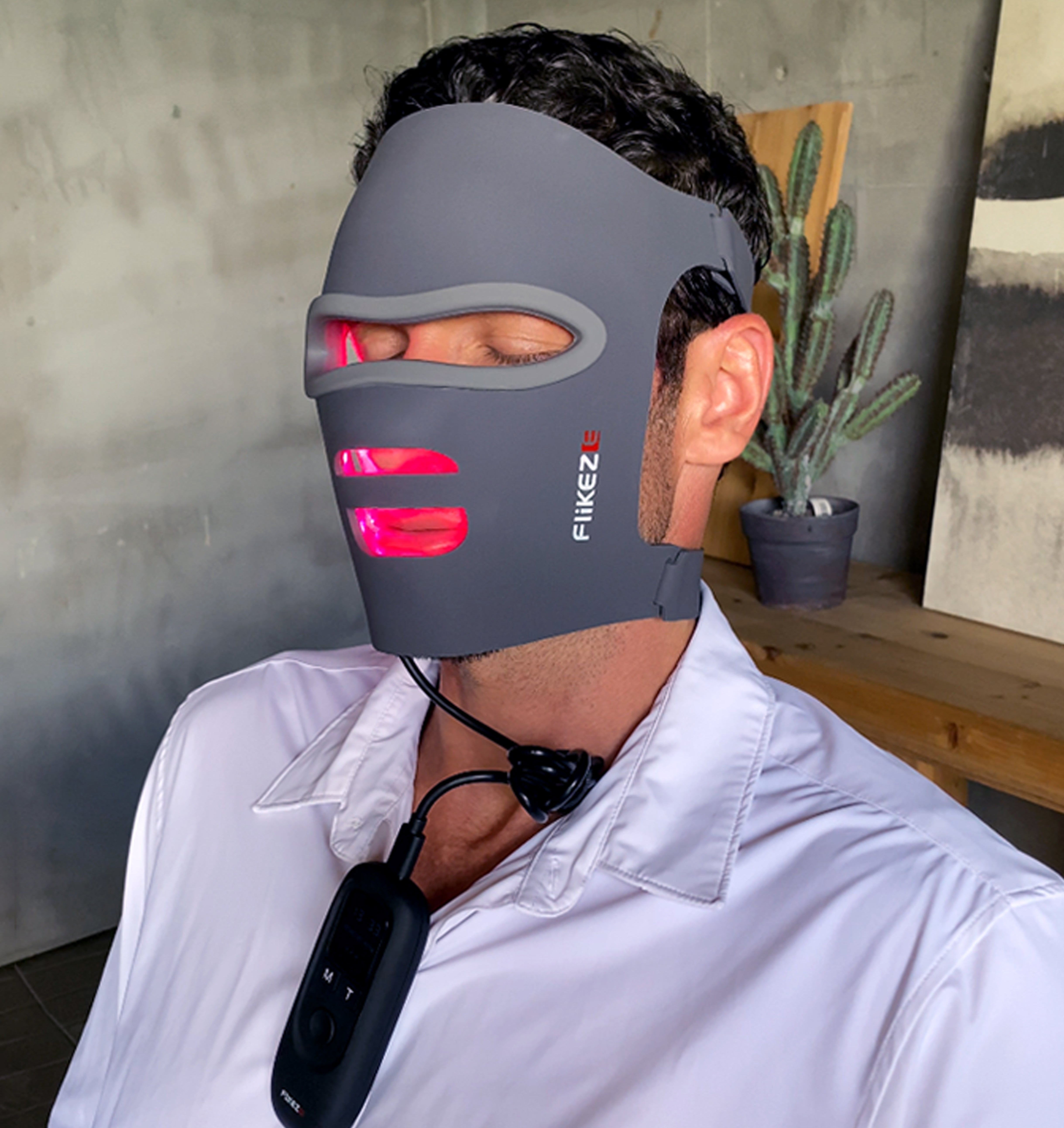 FliKEZE PhotonMask Quint - Advanced 5-Core LED Light Therapy Mask